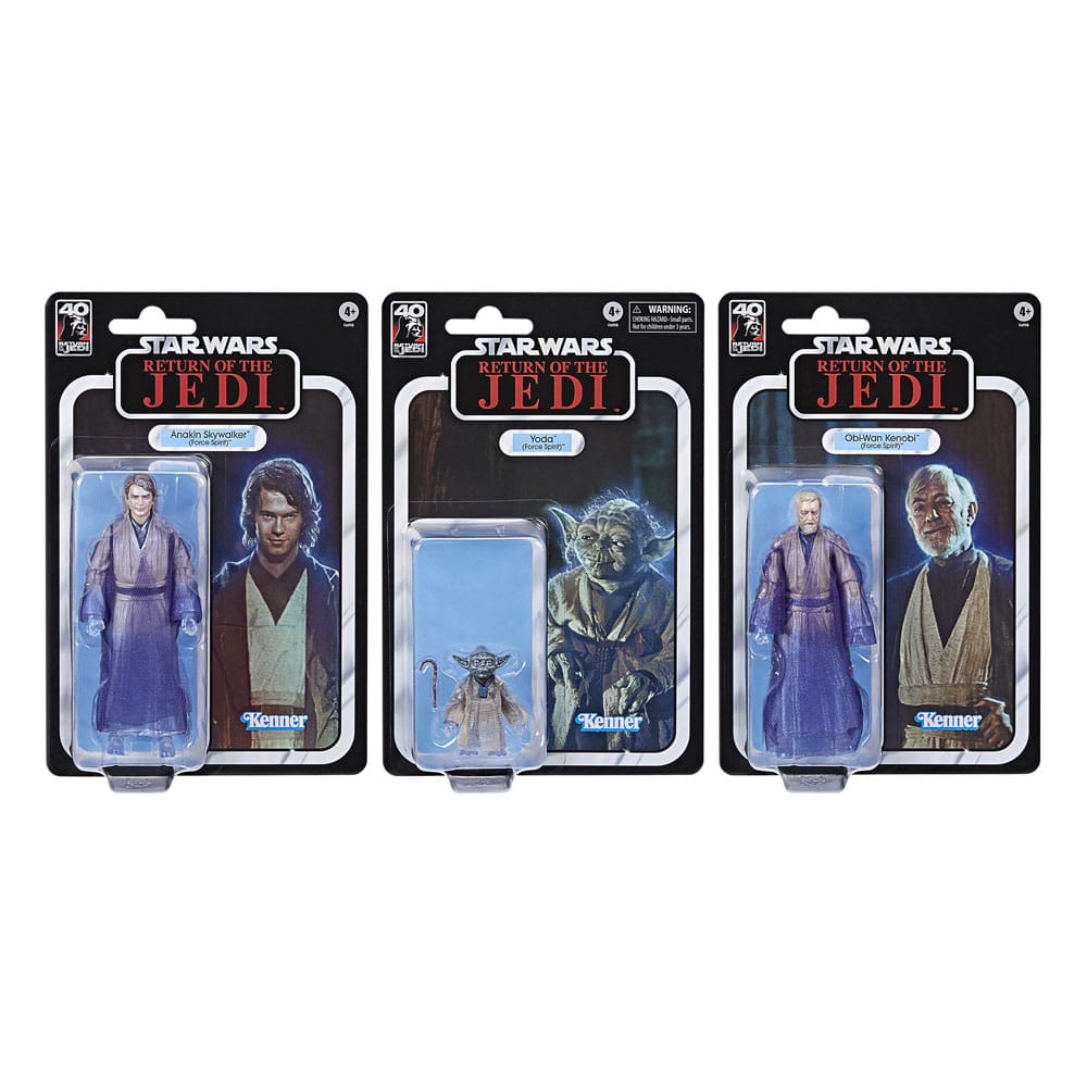 Force Spirits Star Wars: Episode VI - Black Series Action Figures 3-Pack 15 cm