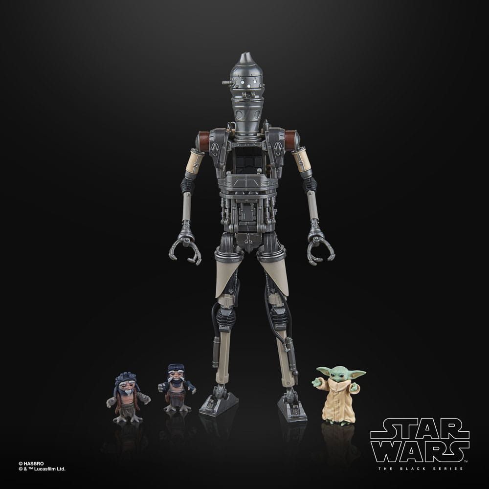 IG-12 & Grogu Star Wars: The Mandalorian - Black Series Action Figures 2-Pack 15 cm