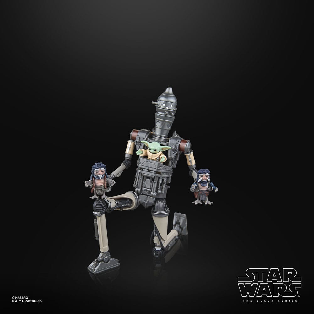 IG-12 & Grogu Star Wars: The Mandalorian - Black Series Action Figures 2-Pack 15 cm