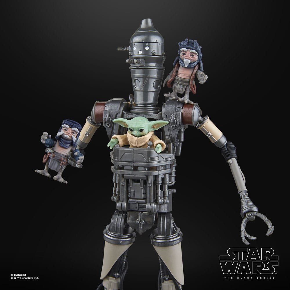 IG-12 & Grogu Star Wars: The Mandalorian - Black Series Action Figures 2-Pack 15 cm