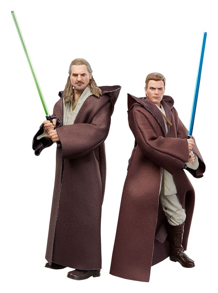 Qui-Gon Jinn, Darth Maul, Obi-Wan Kenobi Star Wars: Episode I - Black Series Actionfiguren 3er-Pack 15 cm