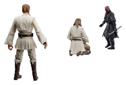 Qui-Gon Jinn, Darth Maul, Obi-Wan Kenobi Star Wars: Episode I - Black Series Actionfiguren 3er-Pack 15 cm