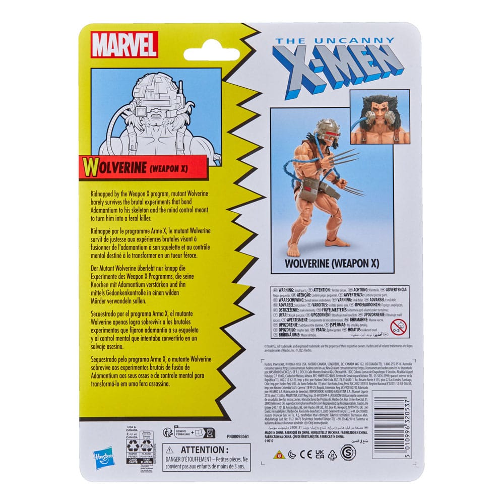 X-Men: Weapon X Marvel Legends action figure Wolverine (Weapon X) 15 cm