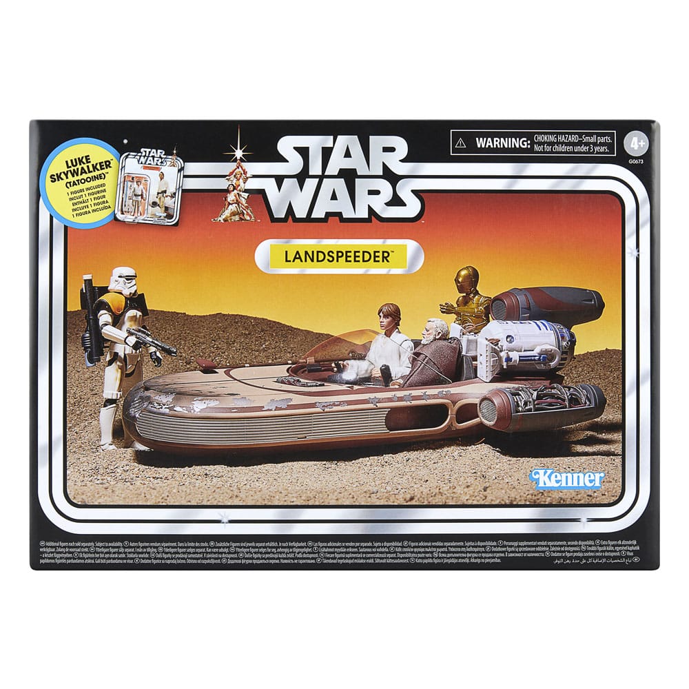 Landspeeder & Luke Skywalker (Tatooine) Star Wars: Episode IV - Vintage Collection Fahrzeug mit Actionfigur