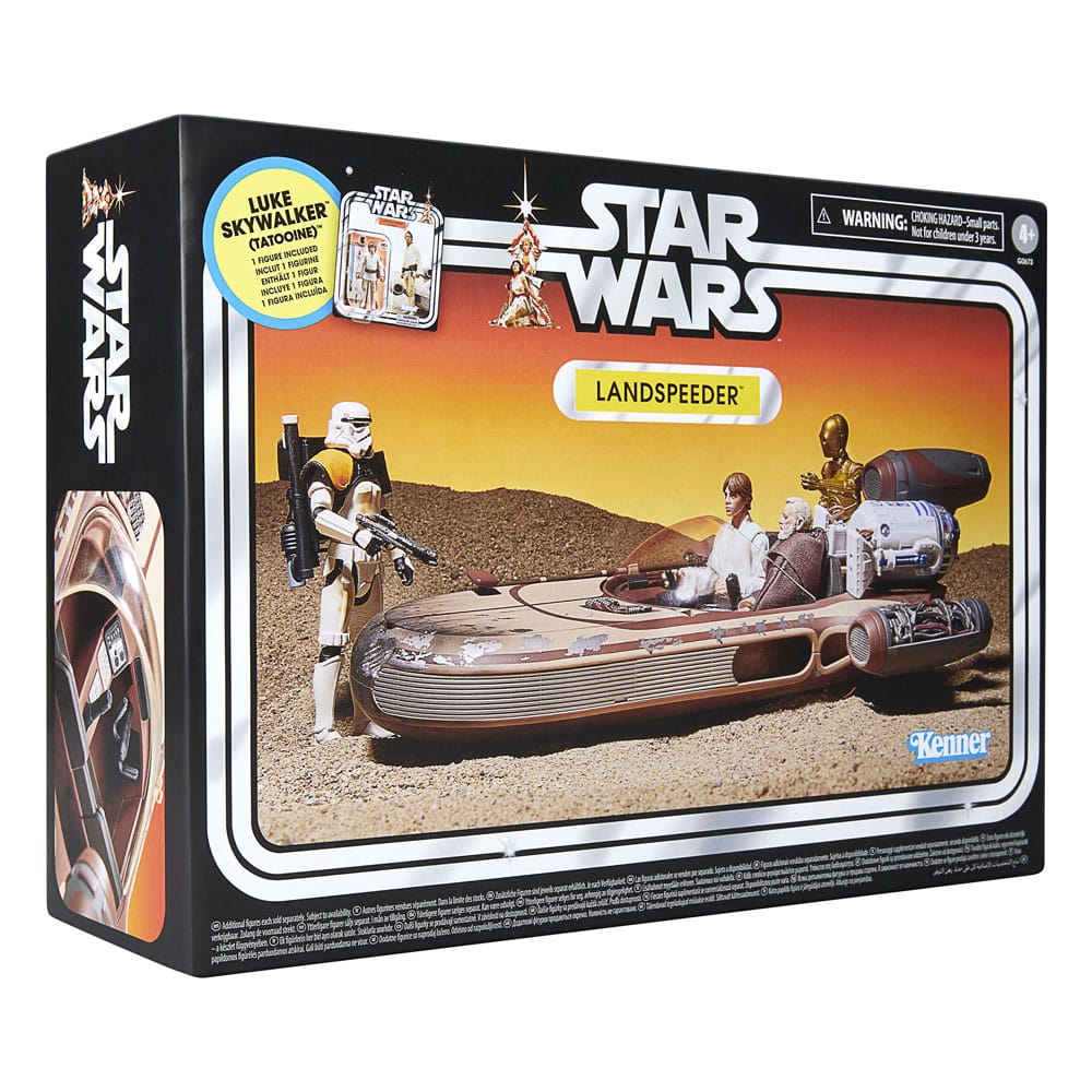 Landspeeder & Luke Skywalker (Tatooine) Star Wars: Episode IV - Vintage Collection Fahrzeug mit Actionfigur