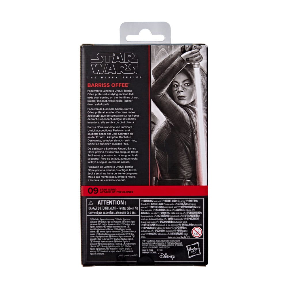 Barriss Offee Star Wars: Episode II - Black Series action figure 15 cm