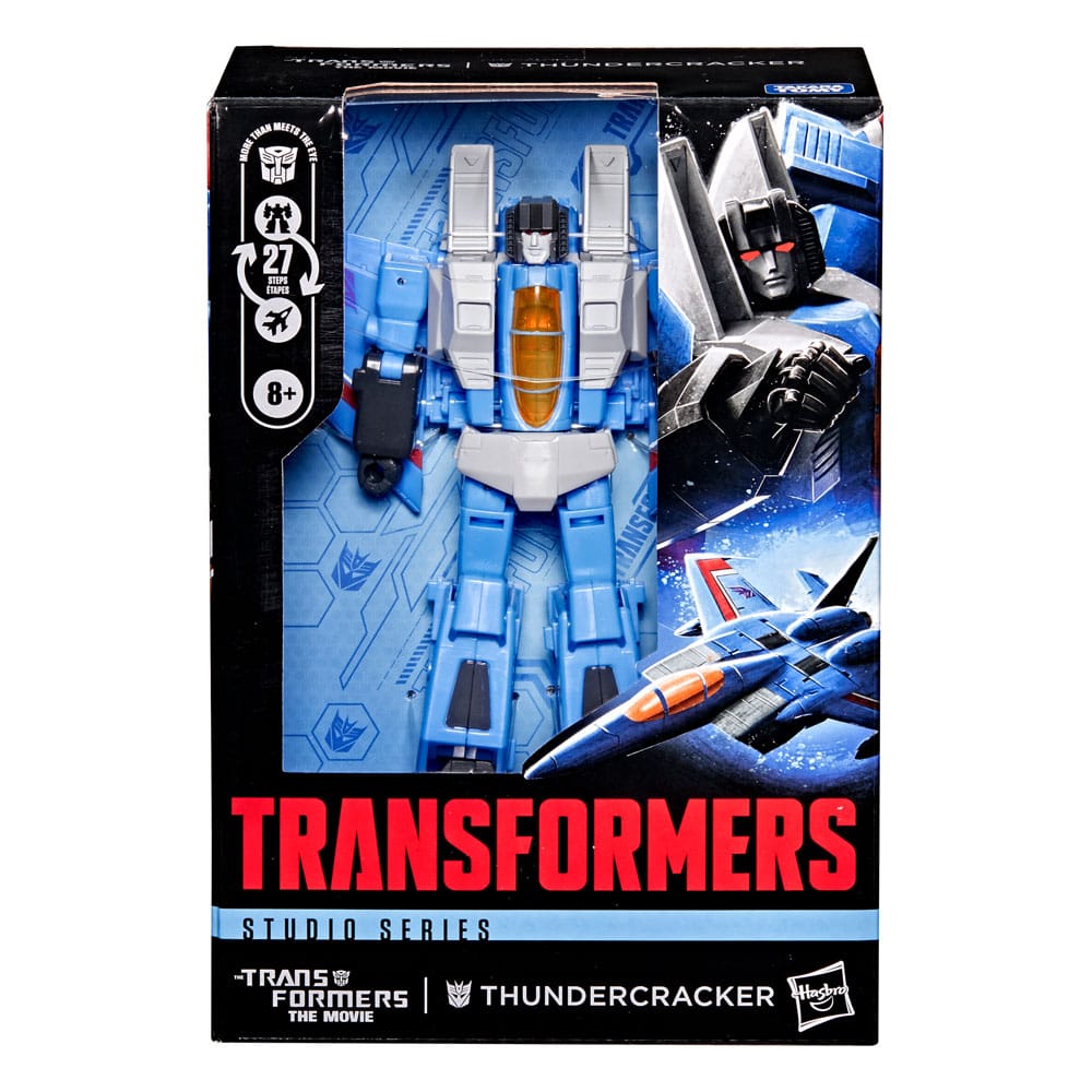 Thundercracker - The Transformers: The Movie Studio Series Voyager Class Actionfigur 16 cm