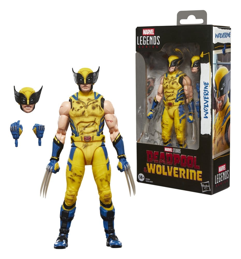 Deadpool & Wolverine Marvel Legends Actionfigur Wolverine Battle Damage 15 cm