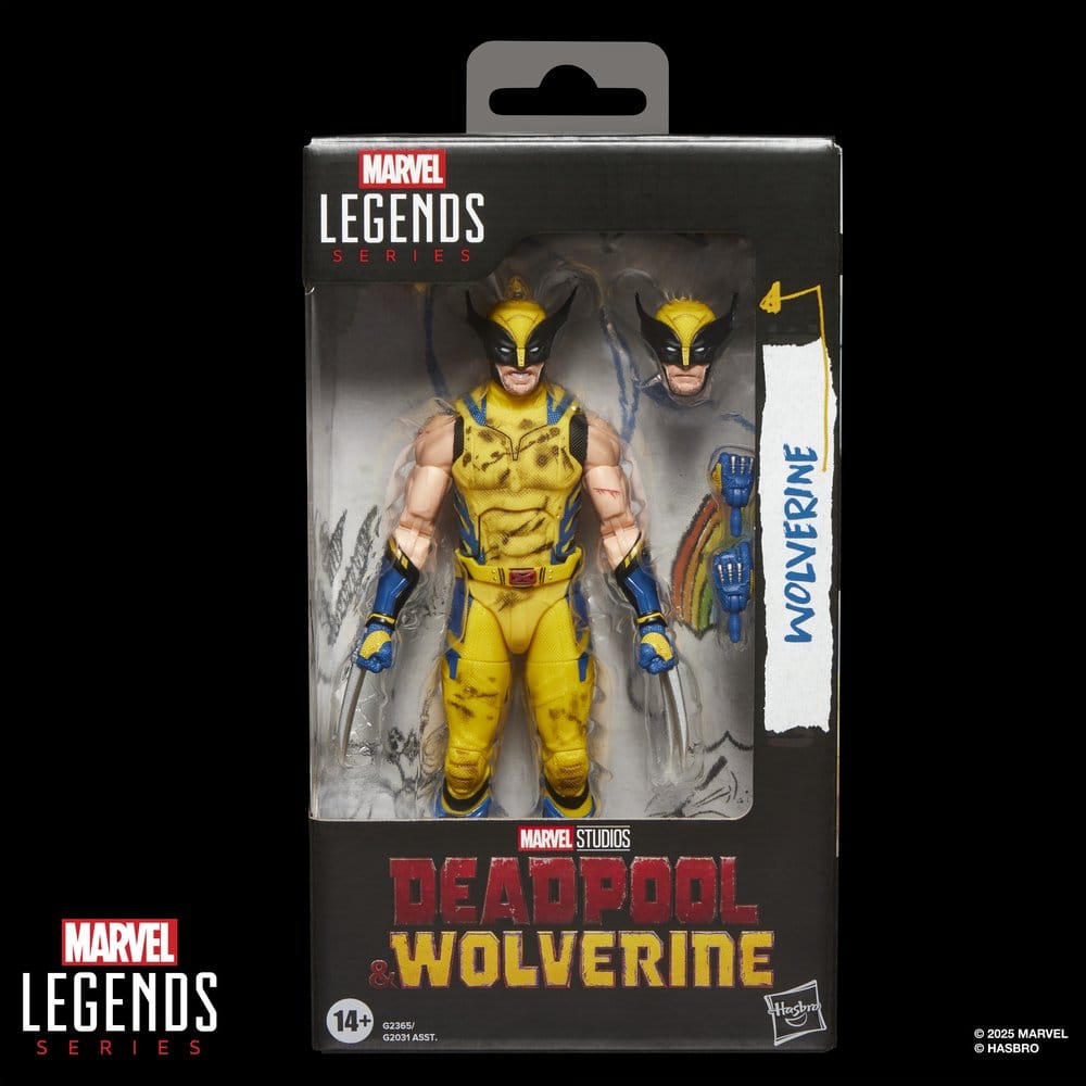 Deadpool & Wolverine Marvel Legends Actionfigur Wolverine Battle Damage 15 cm
