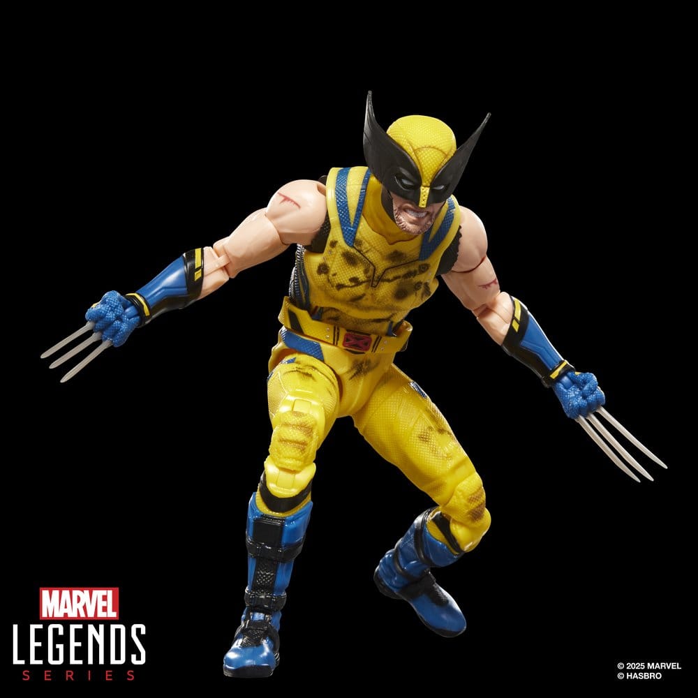 Deadpool & Wolverine Marvel Legends Actionfigur Wolverine Battle Damage 15 cm