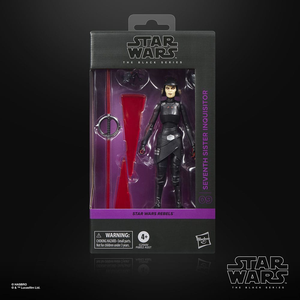 Seventh Sister (Inquisitor) Star Wars: Rebels - Black Series Actionfigur 15 cm