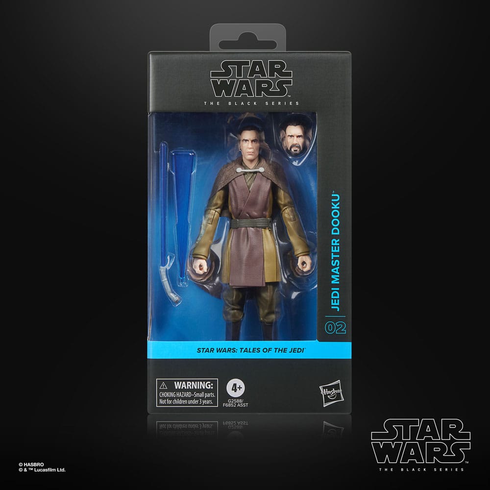 Jedi Master Dooku Star Wars: Tales of the Jedi - Black Series Actionfigur 15 cm
