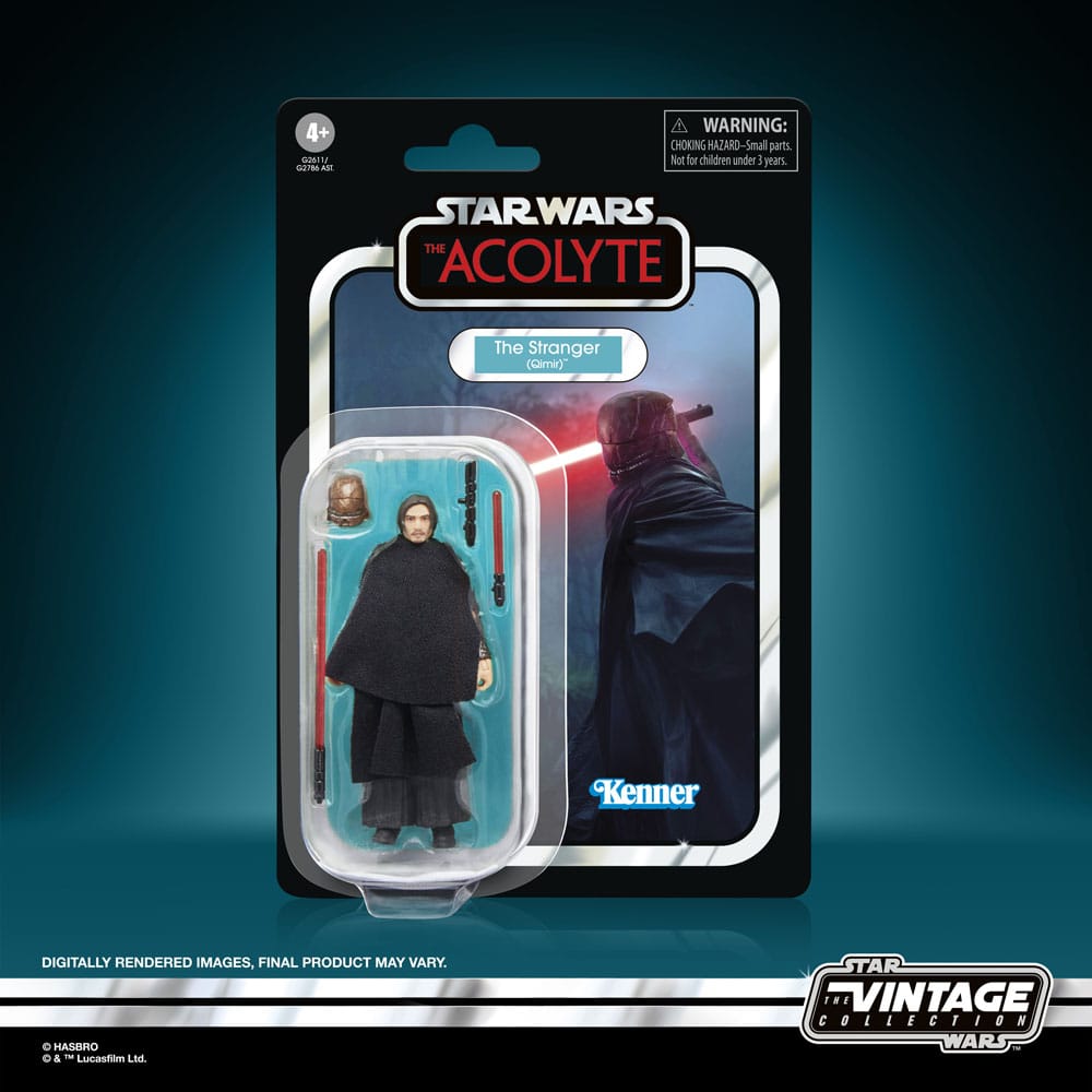 The Stranger (Qimir) Star Wars: The Acolyte - Vintage Collection Actionfigur 10 cm
