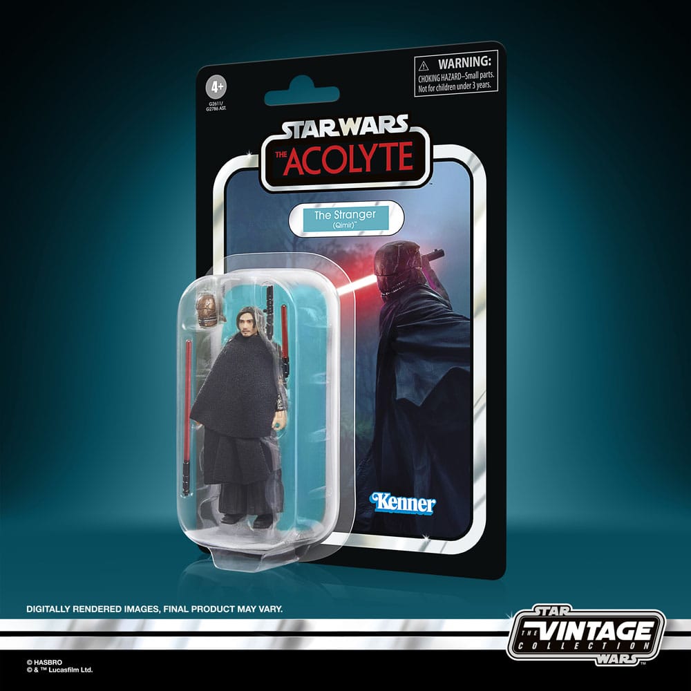 The Stranger (Qimir) Star Wars: The Acolyte - Vintage Collection Actionfigur 10 cm