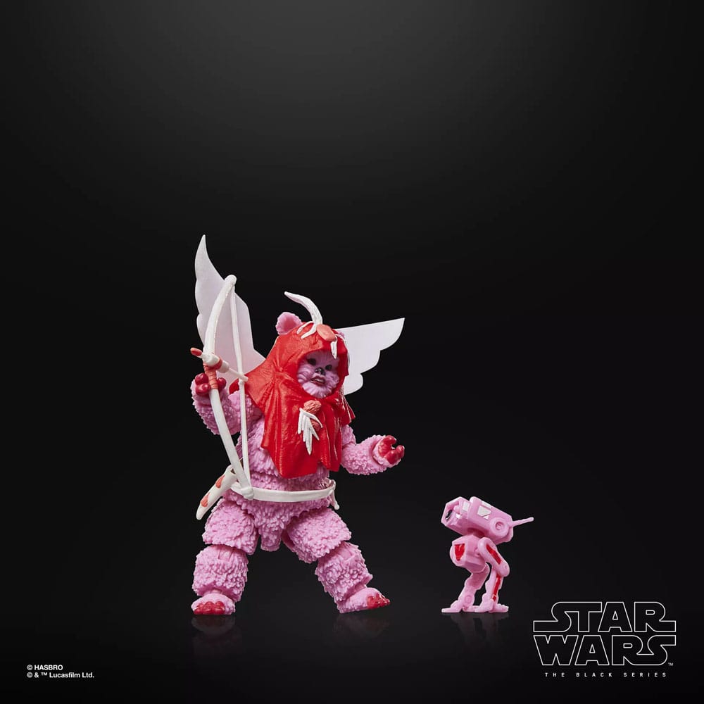 Ewok (Valentine's Day Edition) Star Wars Black Series Action Figure 15 cm