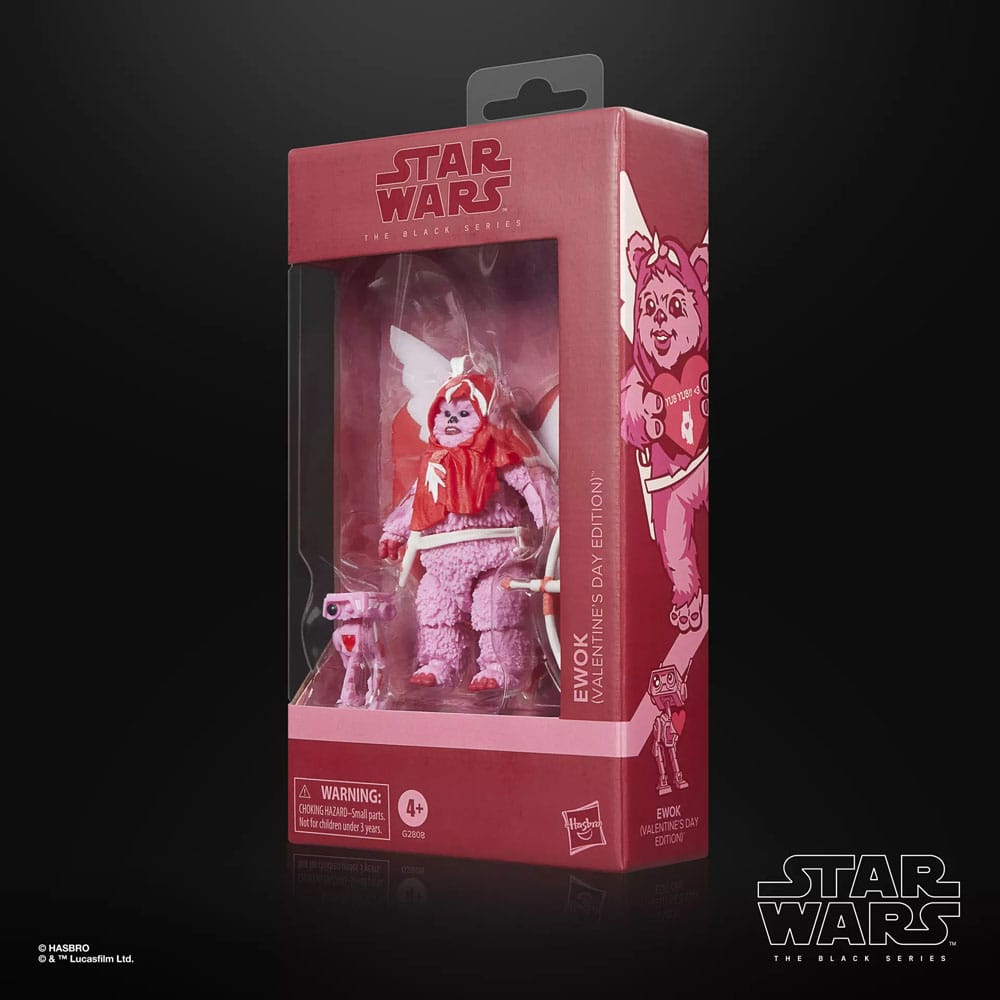 Ewok (Valentine's Day Edition) Star Wars Black Series Action Figure 15 cm
