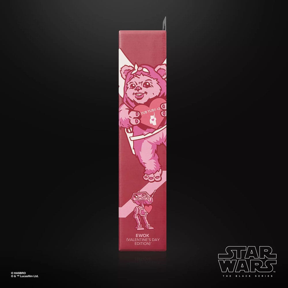 Ewok (Valentine's Day Edition) Star Wars Black Series Action Figure 15 cm
