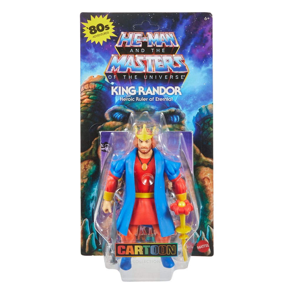 King Randor Masters of the Universe Origins Cartoon Collection Figure 14 cm