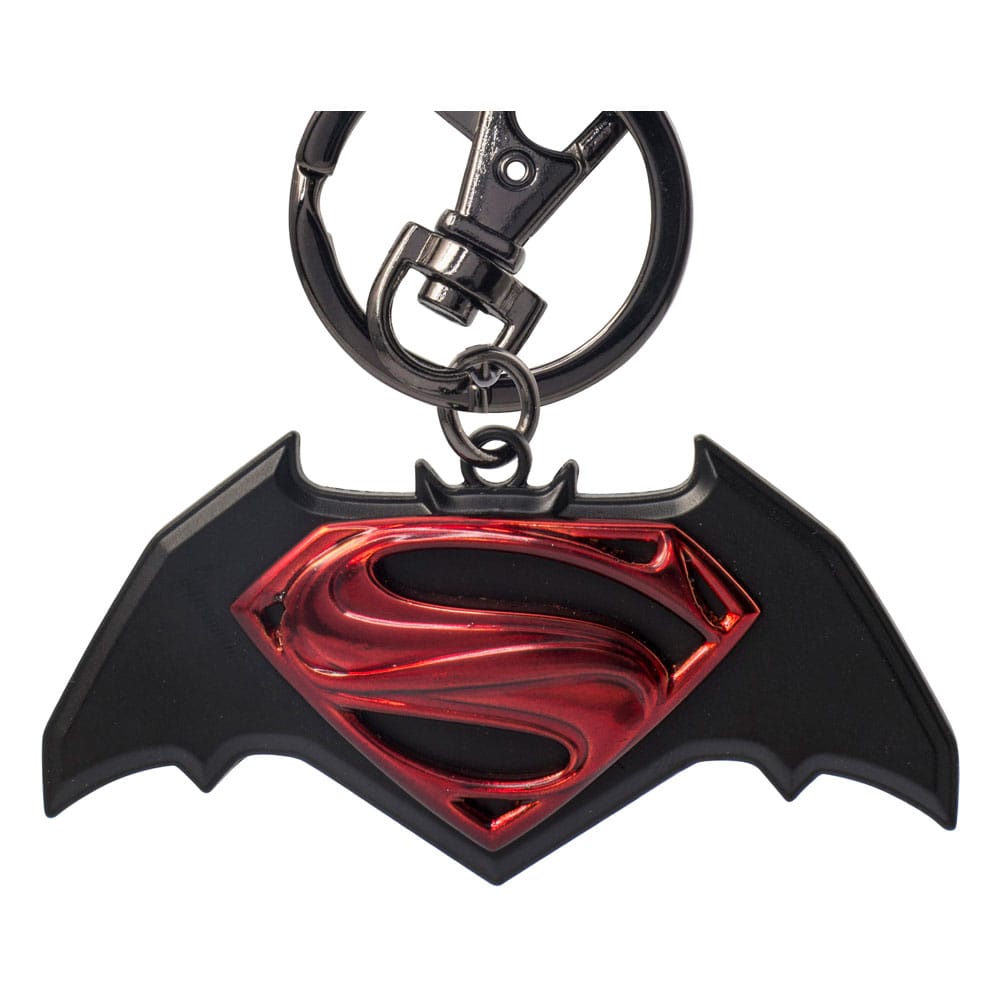 DC Comics Tin Keychain Batman vs. Superman Logo