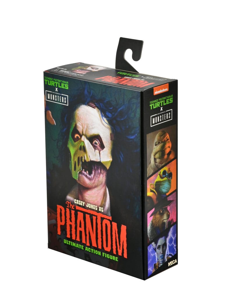 Universal Monsters x Teenage Mutant Ninja Turtles Actionfigur Ultimate Casey as Phantom of the Opera 18 cm