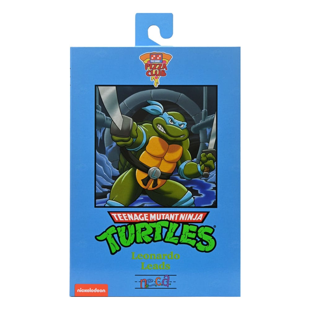Teenage Mutant Ninja Turtles (Cartoon) Actionfigur Ultimate Leonardo VHS 18 cm - NECA