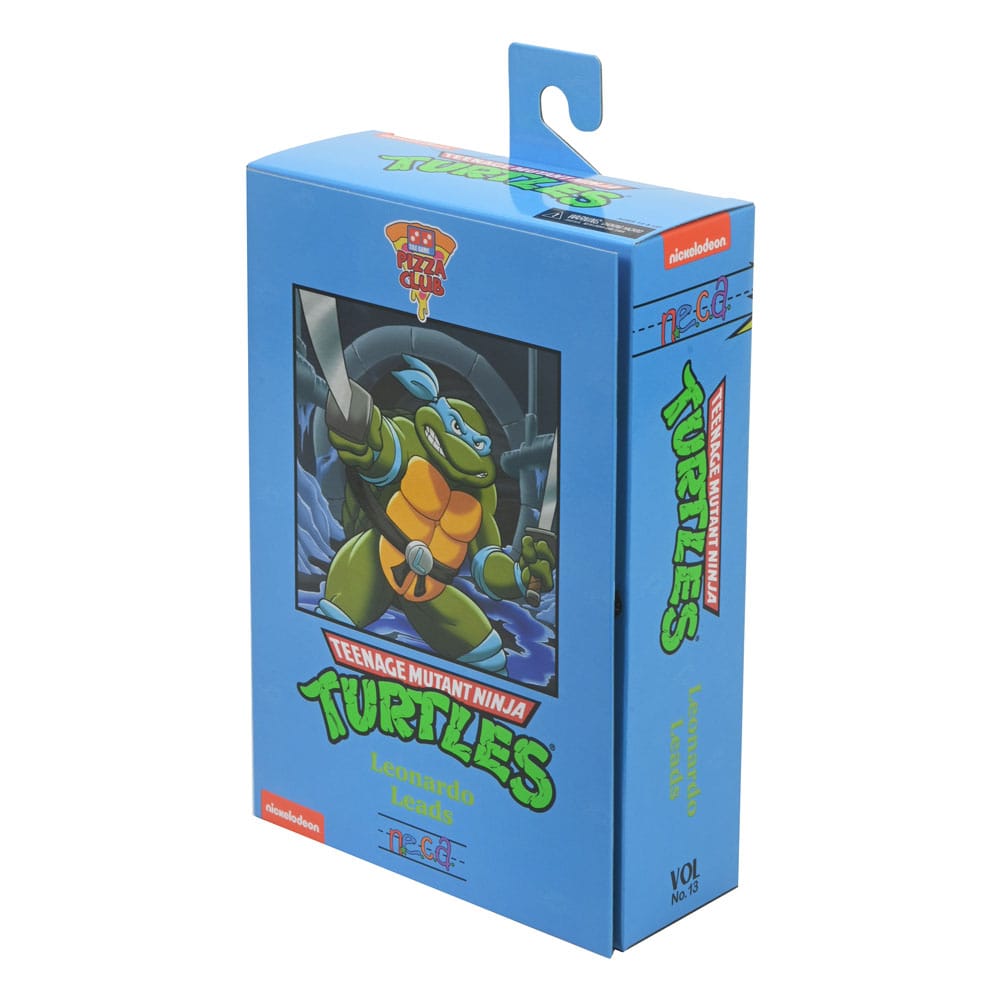 Teenage Mutant Ninja Turtles (Cartoon) Actionfigur Ultimate Leonardo VHS 18 cm - NECA