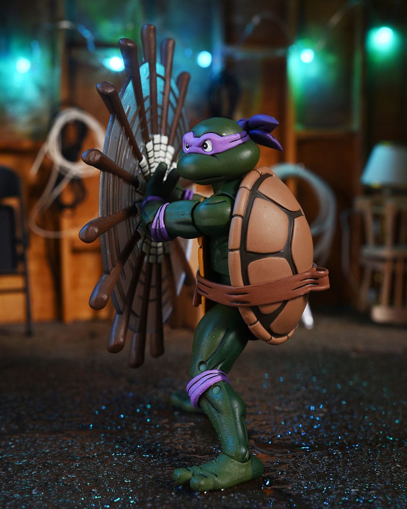 Teenage Mutant Ninja Turtles (Cartoon) Actionfigur Ultimate Donatello VHS 18 cm - NECA