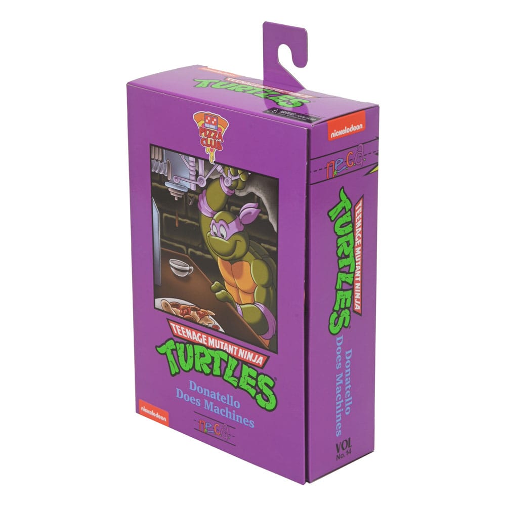 Teenage Mutant Ninja Turtles (Cartoon) Actionfigur Ultimate Donatello VHS 18 cm - NECA