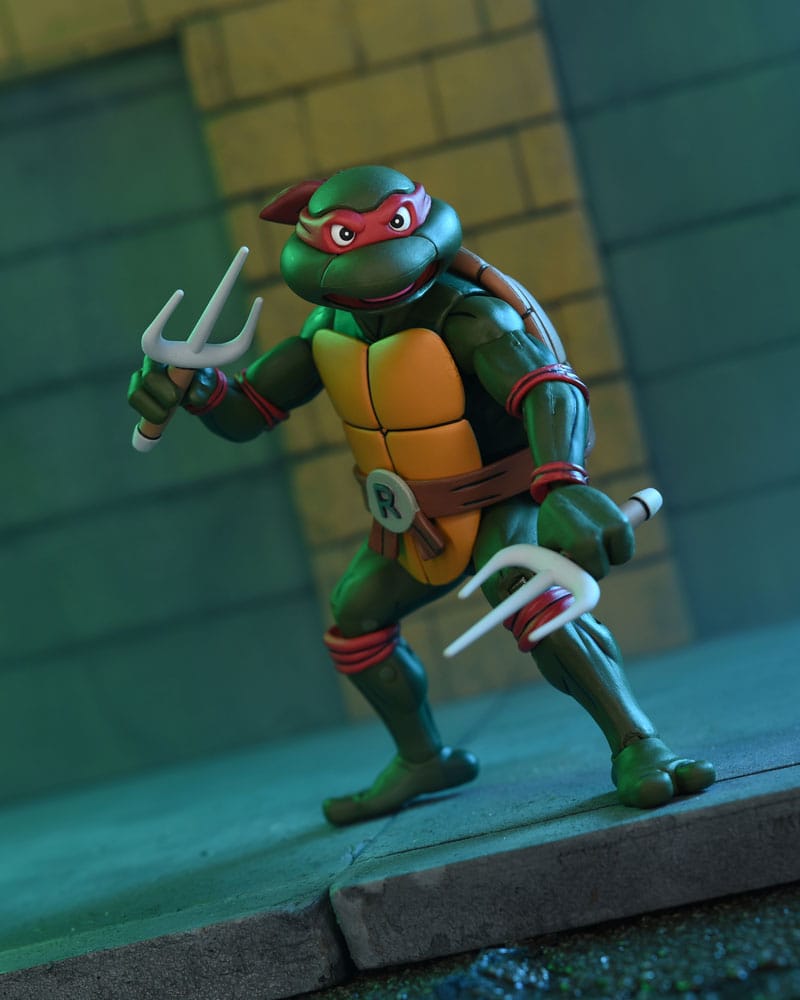 Teenage Mutant Ninja Turtles (Cartoon) Actionfigur Ultimate Raphael VHS 18 cm - NECA