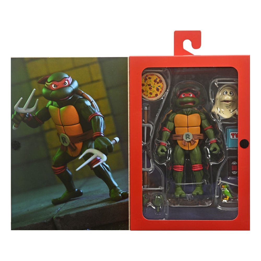 Teenage Mutant Ninja Turtles (Cartoon) Actionfigur Ultimate Raphael VHS 18 cm - NECA