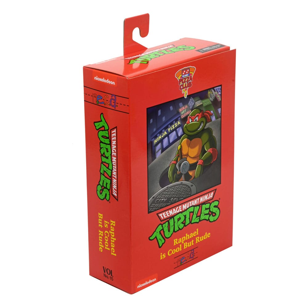 Teenage Mutant Ninja Turtles (Cartoon) Actionfigur Ultimate Raphael VHS 18 cm - NECA