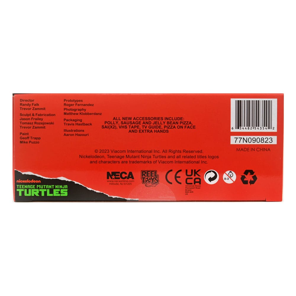 Teenage Mutant Ninja Turtles (Cartoon) Actionfigur Ultimate Raphael VHS 18 cm - NECA