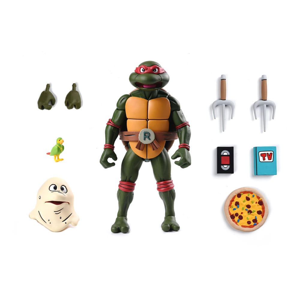Teenage Mutant Ninja Turtles (Cartoon) Actionfigur Ultimate Raphael VHS 18 cm - NECA
