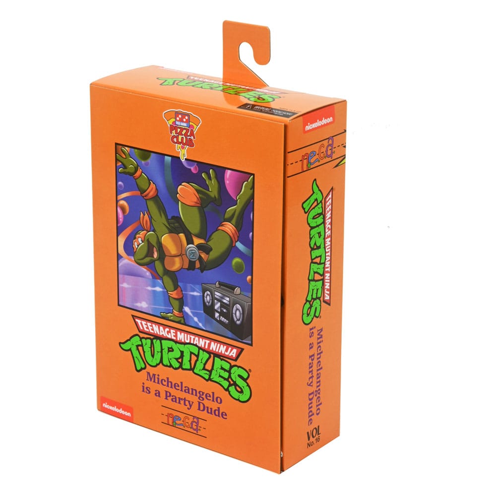 Teenage Mutant Ninja Turtles (Cartoon) Actionfigur Ultimate Michelangelo VHS 18 cm - NECA