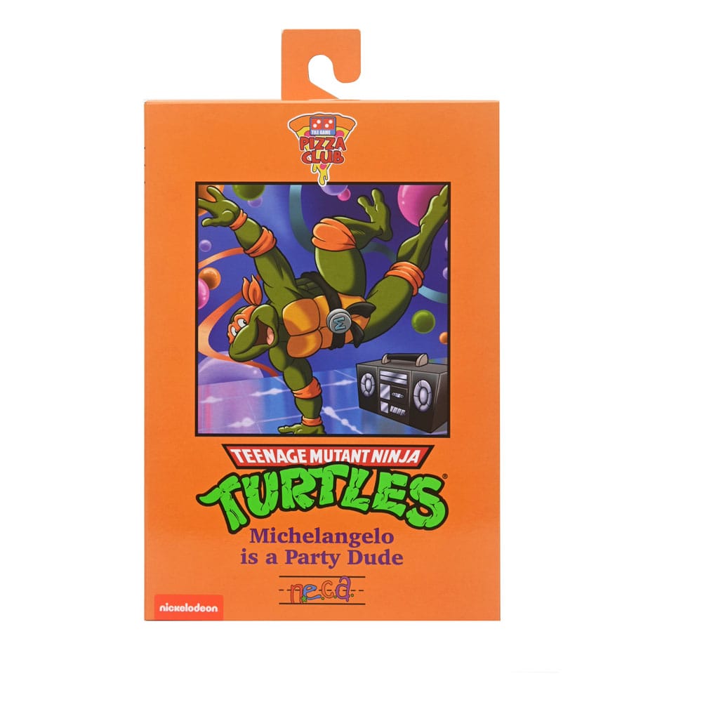 Teenage Mutant Ninja Turtles (Cartoon) Actionfigur Ultimate Michelangelo VHS 18 cm - NECA