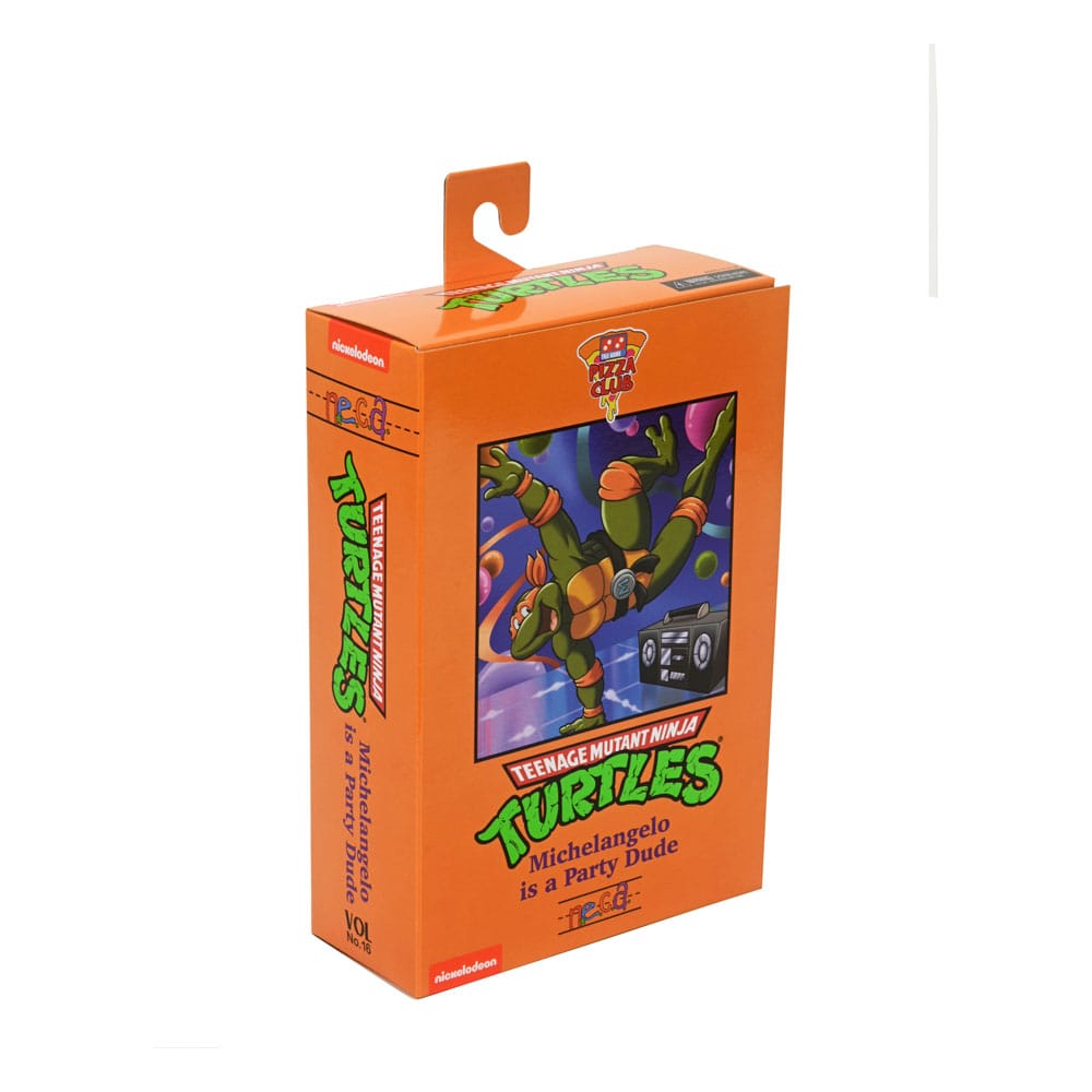 Teenage Mutant Ninja Turtles (Cartoon) Actionfigur Ultimate Michelangelo VHS 18 cm - NECA