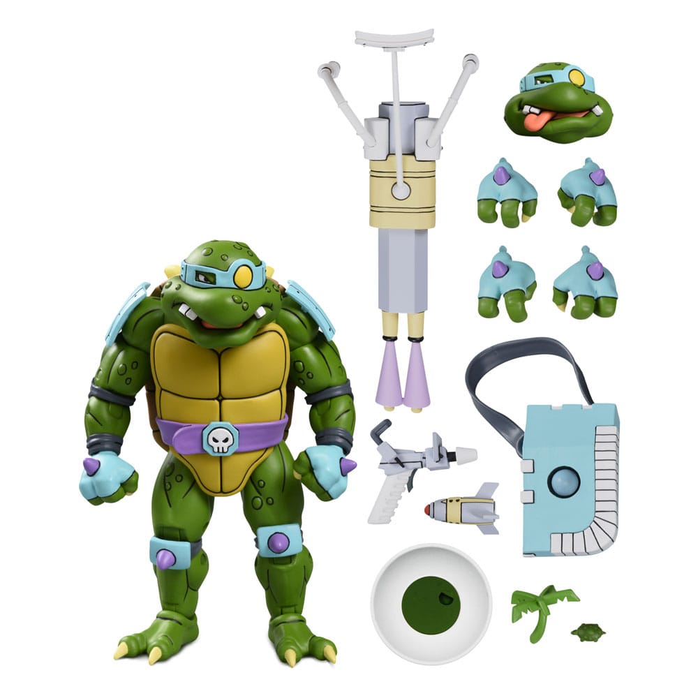 Teenage Mutant Ninja Turtles (Cartoon) Ultimate Actionfigur Slash 18 cm