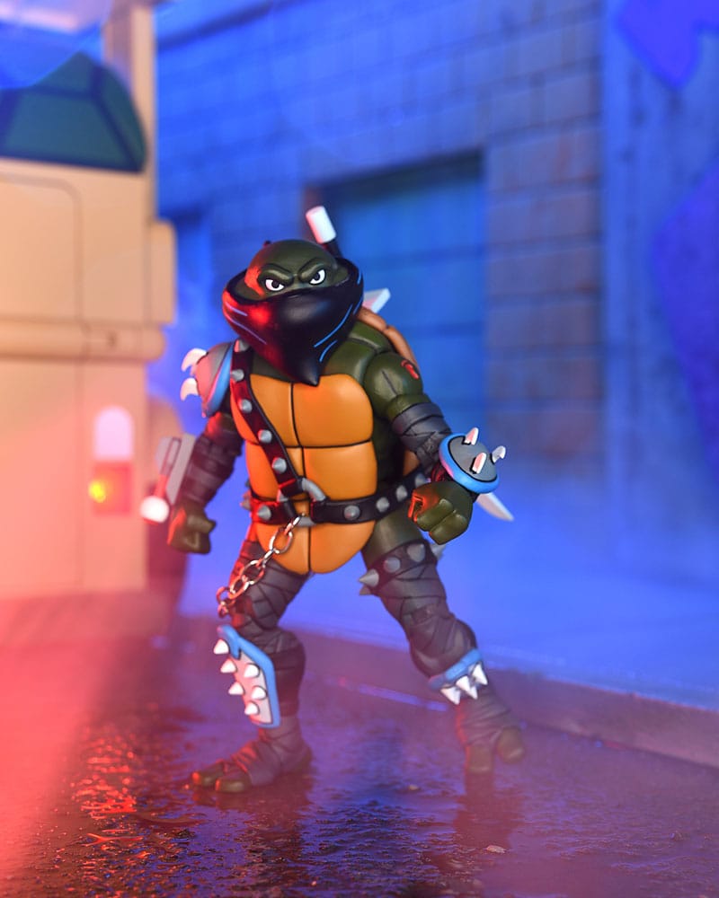Teenage Mutant Ninja Turtles (Cartoon) Actionfigur Ultimate Dark Leo 18 cm