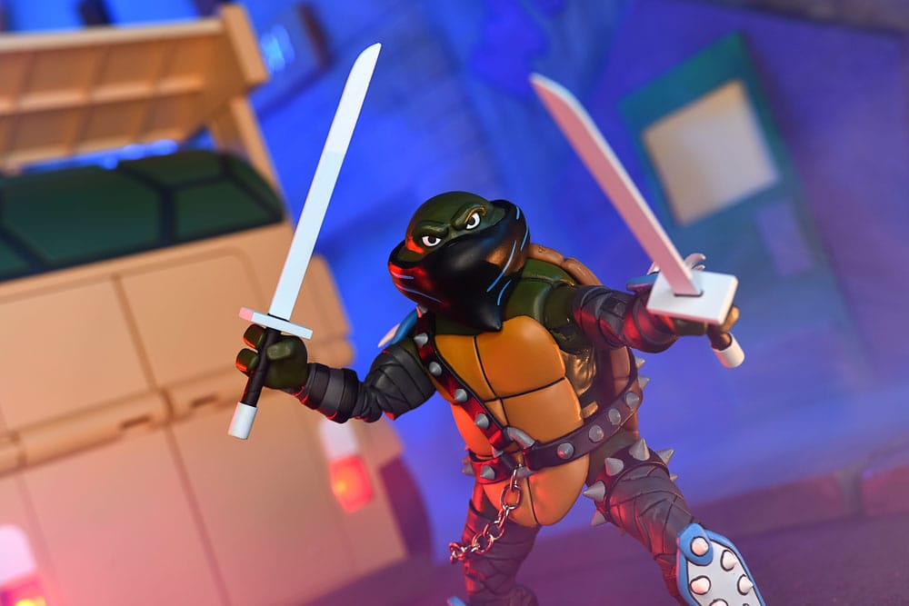 Teenage Mutant Ninja Turtles (Cartoon) Actionfigur Ultimate Dark Leo 18 cm