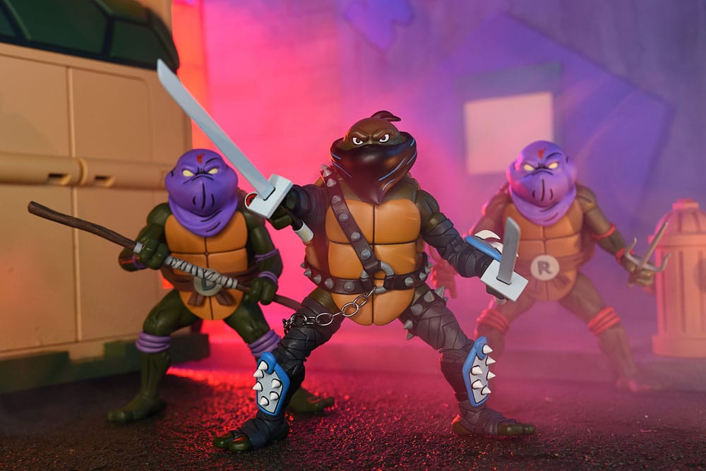 Teenage Mutant Ninja Turtles (Cartoon) Actionfigur Ultimate Dark Leo 18 cm