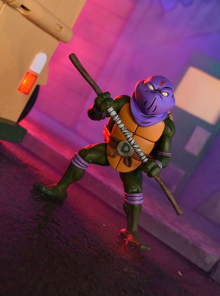 Teenage Mutant Ninja Turtles (Cartoon) Actionfigur Ultimate Dark Leo 18 cm