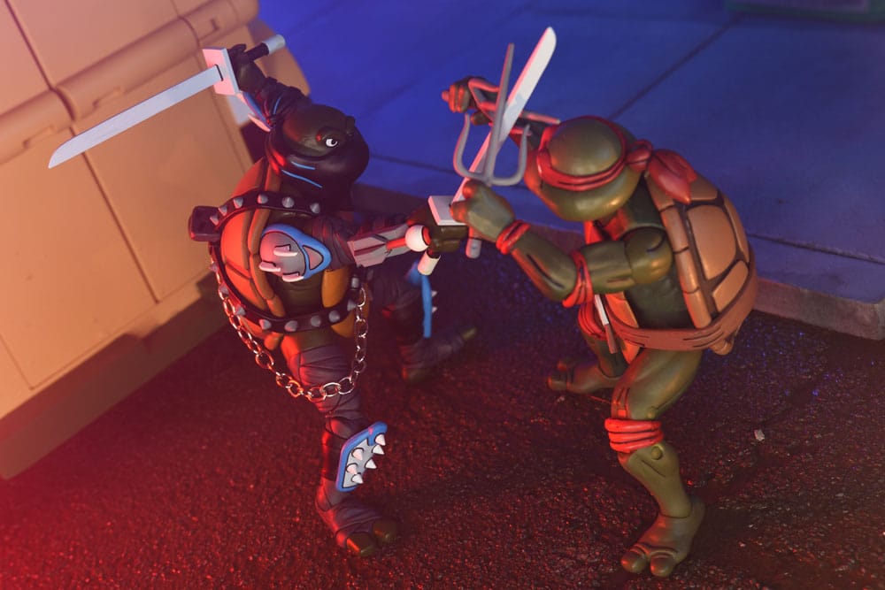 Teenage Mutant Ninja Turtles (Cartoon) Actionfigur Ultimate Dark Leo 18 cm