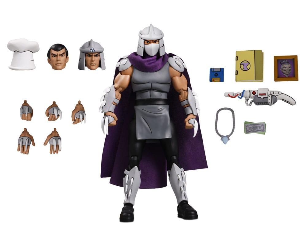 Teenage Mutant Ninja Turtles (Cartoon) Actionfigur Ultimate Shredder (Classic Colors) 18 cm