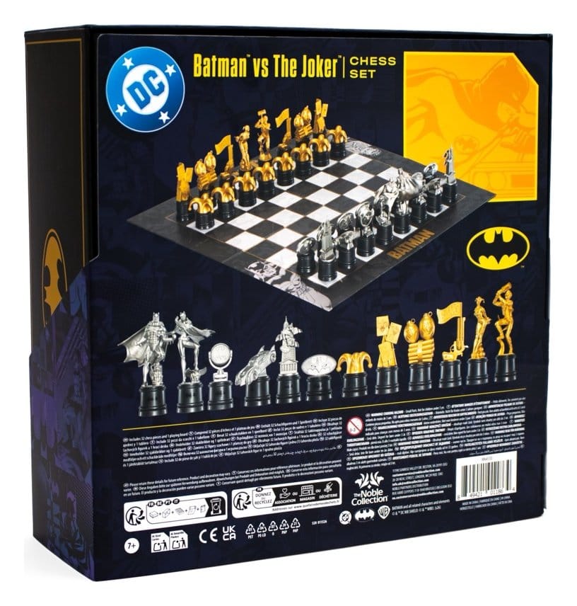 DC Comics Schachspiel Batman vs. The Joker 47 cm