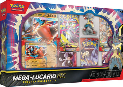 Pokémon Figuren Box Mega-Lucario Kollektion 🇩🇪
