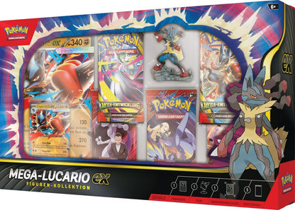 Pokémon Figuren Box Mega-Lucario Kollektion 🇩🇪