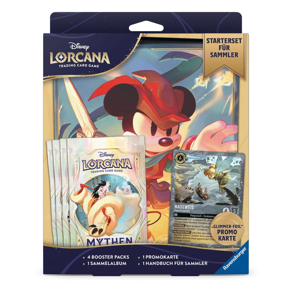 Disney Lorcana TCG Mythen Starterset für Sammler 🇩🇪