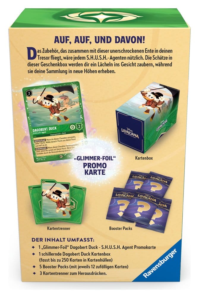Dagobert Duck Geschenkbox Disney Lorcana TCG 🇩🇪