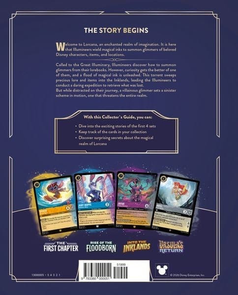 Disney Lorcana TCG Buch Der offizielle Collector's Guide: Sets 1-4 *Englische Version* 🇬🇧
