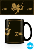The Legend of Zelda Tasse mit Thermoeffekt (Map Silhouette) 315 ml